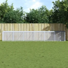 Chicken coop with anthracite galvanized steel roof 603x98x90 cm by vidaXL, Cages and habitats for small animals - Ref: Foro24...
