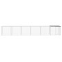 Chicken coop with anthracite galvanized steel roof 603x98x90 cm by vidaXL, Cages and habitats for small animals - Ref: Foro24...