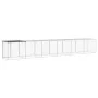 Chicken coop with anthracite galvanized steel roof 603x98x90 cm by vidaXL, Cages and habitats for small animals - Ref: Foro24...