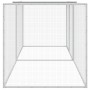 Chicken coop with light gray galvanized steel roof 203x98x90 cm by vidaXL, Cages and habitats for small animals - Ref: Foro24...