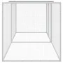 Chicken coop with light gray galvanized steel roof 203x98x90 cm by vidaXL, Cages and habitats for small animals - Ref: Foro24...