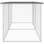 Chicken coop with anthracite galvanized steel roof 203x98x90 cm by vidaXL, Cages and habitats for small animals - Ref: Foro24...