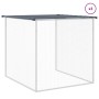 Hühnerstall mit anthrazitfarbenem verzinktem Stahldach 403x98x90 cm von vidaXL, Käfige und Lebensräume für Kleintiere - Ref: ...