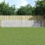 Chicken coop with light gray galvanized steel roof 603x98x90 cm by vidaXL, Cages and habitats for small animals - Ref: Foro24...