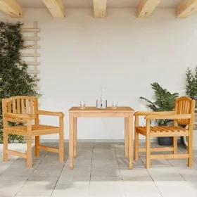 Gartenstühle 2 Einheiten aus massivem Teakholz 58x59x88 cm von vidaXL, Gartenstühle - Ref: Foro24-364407, Preis: 213,34 €, Ra...