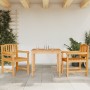 Gartenstühle 2 Einheiten aus massivem Teakholz 58x59x88 cm von vidaXL, Gartenstühle - Ref: Foro24-364407, Preis: 224,44 €, Ra...