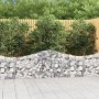 Gabion baskets 2 pcs arch shape iron 200x30x60/80 cm by vidaXL, Pots and planters - Ref: Foro24-3145388, Price: 158,75 €, Dis...