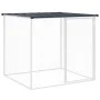 Hühnerstall aus verzinktem Stahl anthrazit mit Dach 603x98x90 cm von vidaXL, Käfige und Lebensräume für Kleintiere - Ref: For...