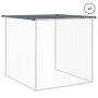 Hühnerstall aus verzinktem Stahl anthrazit mit Dach 603x98x90 cm von vidaXL, Käfige und Lebensräume für Kleintiere - Ref: For...
