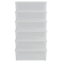 Stackable storage boxes 6 pcs plastic 25 L by vidaXL, Storage baskets - Ref: Foro24-3189188, Price: 106,01 €, Discount: %