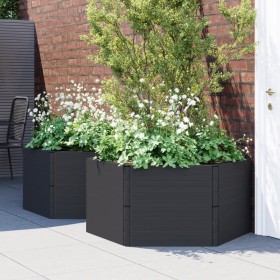 Planters 2 units PP anthracite gray by vidaXL, Pots and planters - Ref: Foro24-3189184, Price: 182,92 €, Discount: %