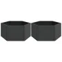 Planters 2 units PP anthracite gray by vidaXL, Pots and planters - Ref: Foro24-3189184, Price: 179,76 €, Discount: %