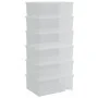 Stackable storage boxes 6 pcs plastic 10 L by vidaXL, Storage baskets - Ref: Foro24-3189187, Price: 54,58 €, Discount: %