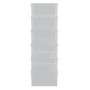 Cajas de almacenaje apilables 6 uds plástico 10 L de vidaXL, Cestas para almacenaje - Ref: Foro24-3189187, Precio: 48,70 €, D...