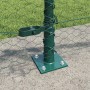 Reja con postes Verde 0.5 x 50 m Acero recubierto de PVC