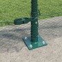 Reja con postes Verde 0.8 x 50 m Acero recubierto de PVC