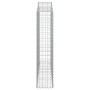 Gabionenkörbe 9 Stück Bogenform Eisen 200x30x140/160 cm von vidaXL, Töpfe und Pflanzgefäße - Ref: Foro24-3145479, Preis: 890,...