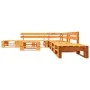 Garden pallet furniture set 6 pieces honey brown wood by vidaXL, Garden sets - Ref: Foro24-277461, Price: 339,91 €, Discount: %