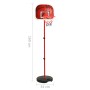 Juego de baloncesto infantil ajustable 160 cm de vidaXL, Pelota de baloncesto de juguete - Ref: Foro24-80348, Precio: 46,09 €...