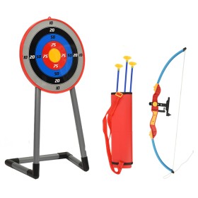 Juego de tiro con arco de arco y flecha para niños con objetivo