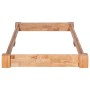 Estructura de cama sin colchón madera maciza roble 90x200 cm