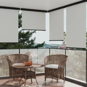 Cream side balcony awning 122x250 cm by vidaXL, Umbrellas - Ref: Foro24-317845, Price: 72,59 €, Discount: %