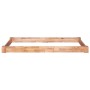 Estructura de cama sin colchón madera maciza roble 90x200 cm
