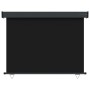 Schwarze Balkon-Seitenmarkise 122x250 cm von vidaXL, Sonnenschirme - Ref: Foro24-317844, Preis: 74,39 €, Rabatt: %