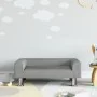 Sofá para niños de terciopelo gris claro 70x45x26,5 cm von vidaXL, Baby- und Kleinkindmöbel - Ref: Foro24-3196330, Preis: 64,...