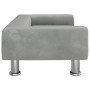 Sofá para niños de terciopelo gris claro 70x45x26,5 cm von vidaXL, Baby- und Kleinkindmöbel - Ref: Foro24-3196330, Preis: 65,...