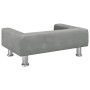 Sofá para niños de terciopelo gris claro 70x45x26,5 cm von vidaXL, Baby- und Kleinkindmöbel - Ref: Foro24-3196330, Preis: 65,...
