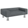 Dark gray velvet children's sofa 70x45x26.5 cm by vidaXL, Baby and Toddler Furniture - Ref: Foro24-3196331, Price: 63,34 €, D...