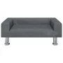 Dark gray velvet children's sofa 70x45x26.5 cm by vidaXL, Baby and Toddler Furniture - Ref: Foro24-3196331, Price: 63,34 €, D...