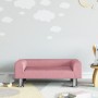 Sofá para niños de terciopelo rosa 70x45x26,5 cm von vidaXL, Baby- und Kleinkindmöbel - Ref: Foro24-3196332, Preis: 64,88 €, ...