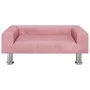 Sofá para niños de terciopelo rosa 70x45x26,5 cm by vidaXL, Baby and Toddler Furniture - Ref: Foro24-3196332, Price: 63,54 €,...
