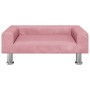 Sofá para niños de terciopelo rosa 70x45x26,5 cm von vidaXL, Baby- und Kleinkindmöbel - Ref: Foro24-3196332, Preis: 64,88 €, ...