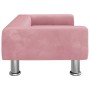 Sofá para niños de terciopelo rosa 70x45x26,5 cm von vidaXL, Baby- und Kleinkindmöbel - Ref: Foro24-3196332, Preis: 64,88 €, ...