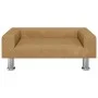 Brown velvet children's sofa 70x45x26.5 cm by vidaXL, Baby and Toddler Furniture - Ref: Foro24-3196334, Price: 56,17 €, Disco...