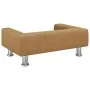 Brown velvet children's sofa 70x45x26.5 cm by vidaXL, Baby and Toddler Furniture - Ref: Foro24-3196334, Price: 56,17 €, Disco...