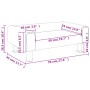 Braunes Kindersofa aus Samt, 70 x 45 x 26,5 cm von vidaXL, Baby- und Kleinkindmöbel - Ref: Foro24-3196334, Preis: 55,83 €, Ra...