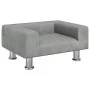 Hellgraues Samtsofa für Kinder 50x40x26,5 cm von vidaXL, Baby- und Kleinkindmöbel - Ref: Foro24-3196337, Preis: 53,03 €, Raba...
