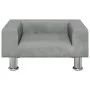Hellgraues Samtsofa für Kinder 50x40x26,5 cm von vidaXL, Baby- und Kleinkindmöbel - Ref: Foro24-3196337, Preis: 53,03 €, Raba...