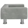 Hellgraues Samtsofa für Kinder 50x40x26,5 cm von vidaXL, Baby- und Kleinkindmöbel - Ref: Foro24-3196337, Preis: 53,03 €, Raba...