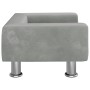 Hellgraues Samtsofa für Kinder 50x40x26,5 cm von vidaXL, Baby- und Kleinkindmöbel - Ref: Foro24-3196337, Preis: 57,46 €, Raba...