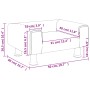 Hellgraues Samtsofa für Kinder 50x40x26,5 cm von vidaXL, Baby- und Kleinkindmöbel - Ref: Foro24-3196337, Preis: 57,46 €, Raba...