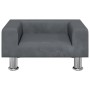 Kindersofa aus dunkelgrauem Samt 50x40x26,5 cm von vidaXL, Baby- und Kleinkindmöbel - Ref: Foro24-3196338, Preis: 54,21 €, Ra...