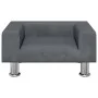 Kindersofa aus dunkelgrauem Samt 50x40x26,5 cm von vidaXL, Baby- und Kleinkindmöbel - Ref: Foro24-3196338, Preis: 54,21 €, Ra...