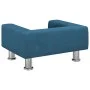 Blue velvet children's sofa 50x40x26.5 cm by vidaXL, Baby and Toddler Furniture - Ref: Foro24-3196336, Price: 63,94 €, Discou...