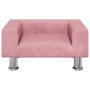 Sofá para niños de terciopelo rosa 50x40x26,5 cm von vidaXL, Baby- und Kleinkindmöbel - Ref: Foro24-3196339, Preis: 67,59 €, ...