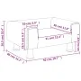 Sofá para niños de terciopelo rosa 50x40x26,5 cm von vidaXL, Baby- und Kleinkindmöbel - Ref: Foro24-3196339, Preis: 66,30 €, ...